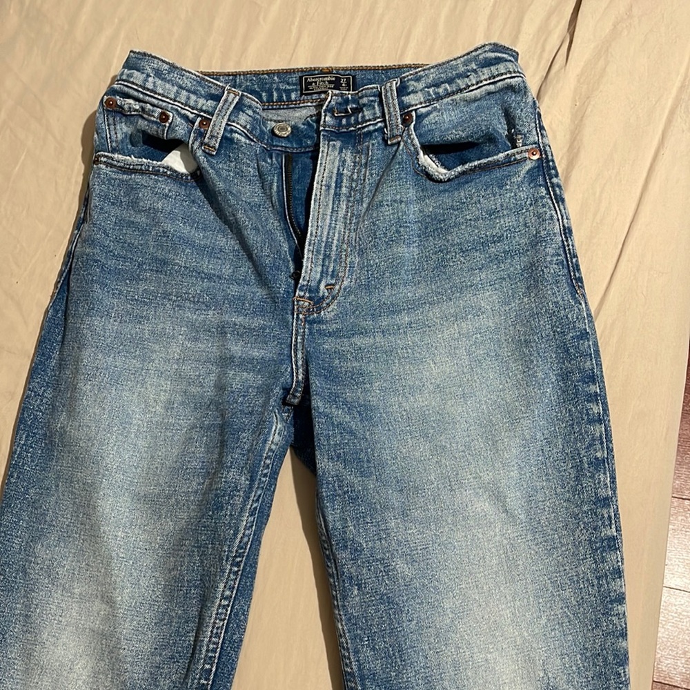 Abercrombie straight jeans